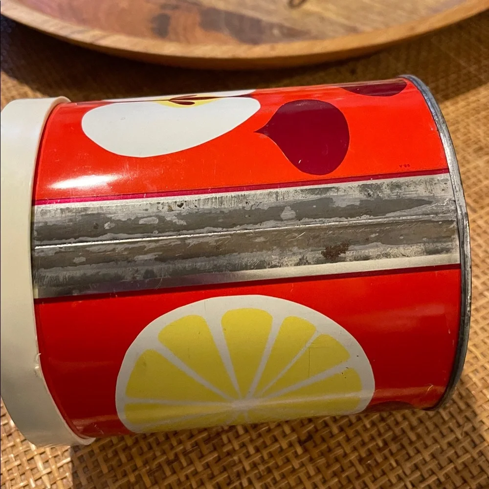 Vintage Procter & Gamble Fruit Tin canister
